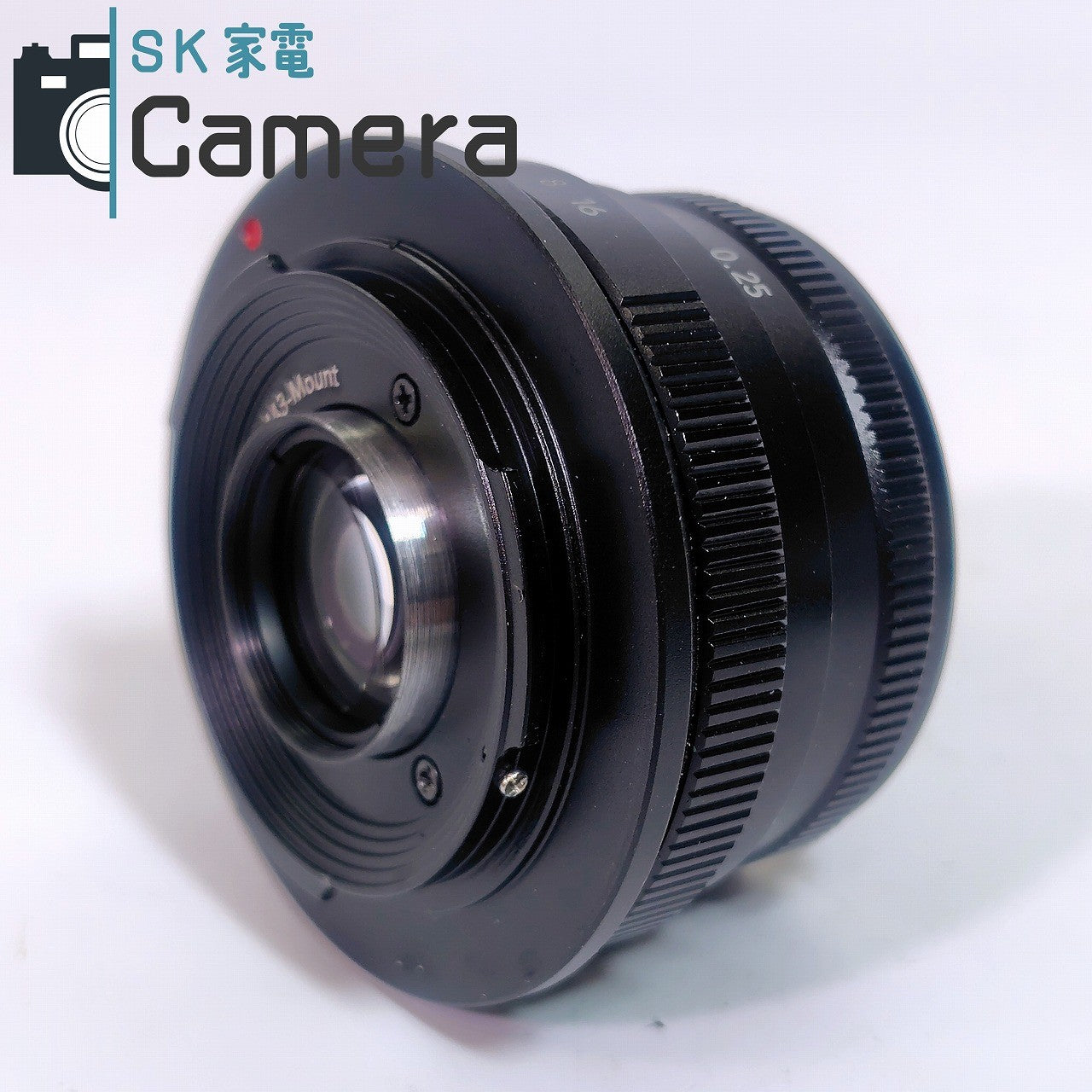 七工匠 7Artisans 25mm F1.8 ブラック マイクロフォーサーズ
