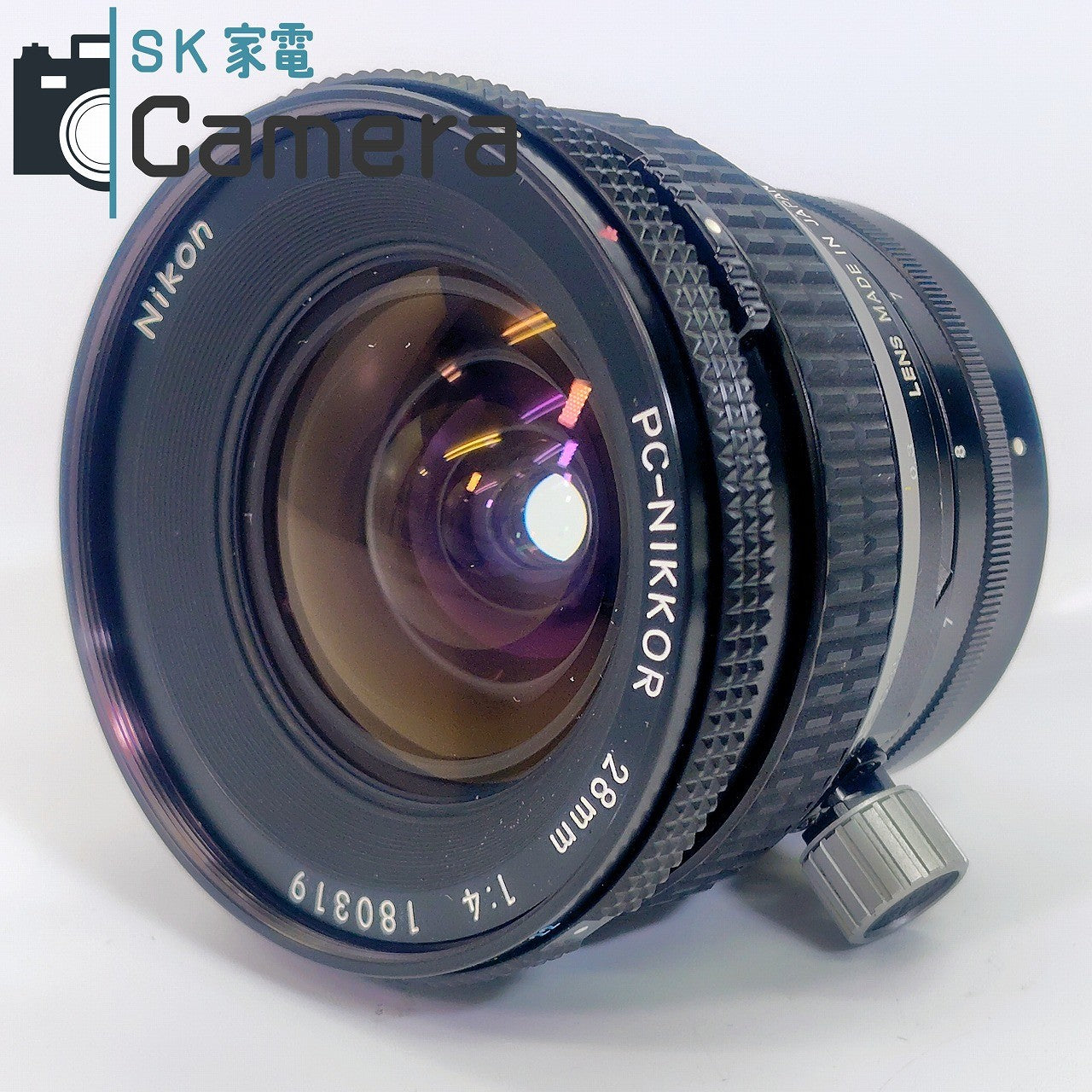 Nikon PC-NIKKOR 28mm F4 ニコン キャップ付 美品