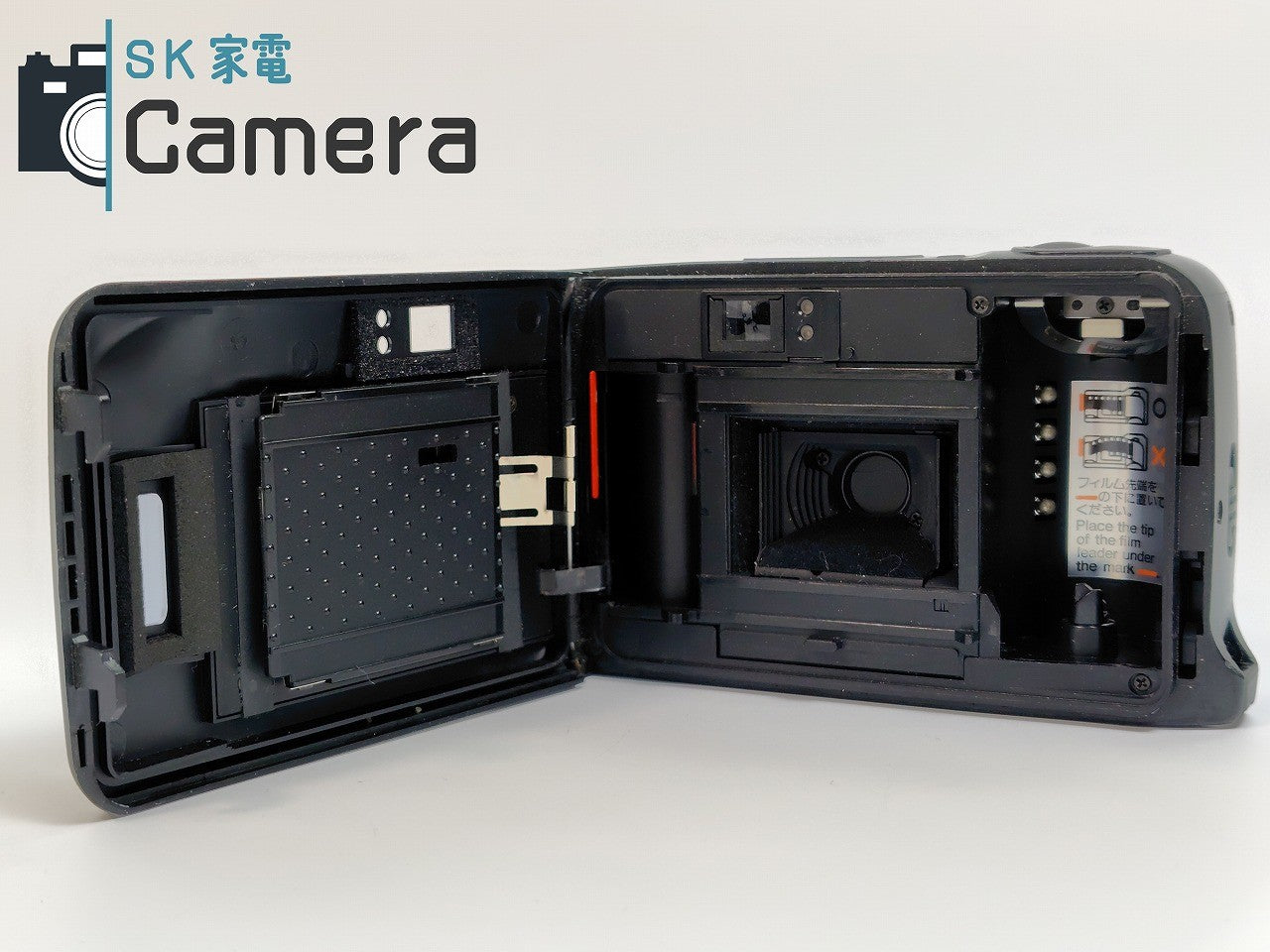 【実用】 KYOCERA Slim T 京セラ スリム T コンパクトフィルムカメラ Carl Zeiss Tessar 35mm F3.5 T* SlimT ブラック