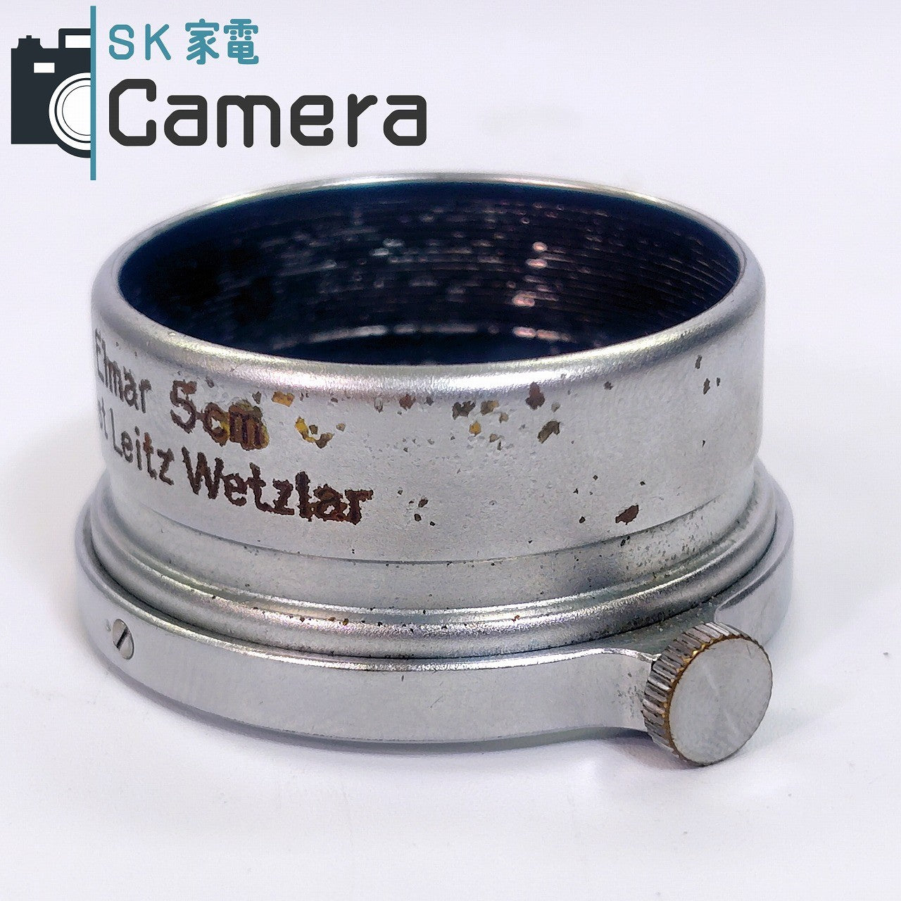 Leica Leitz Lens Hood FISON Elmar 5cm F3.5 用 フィソン フード 絞り調整リング付