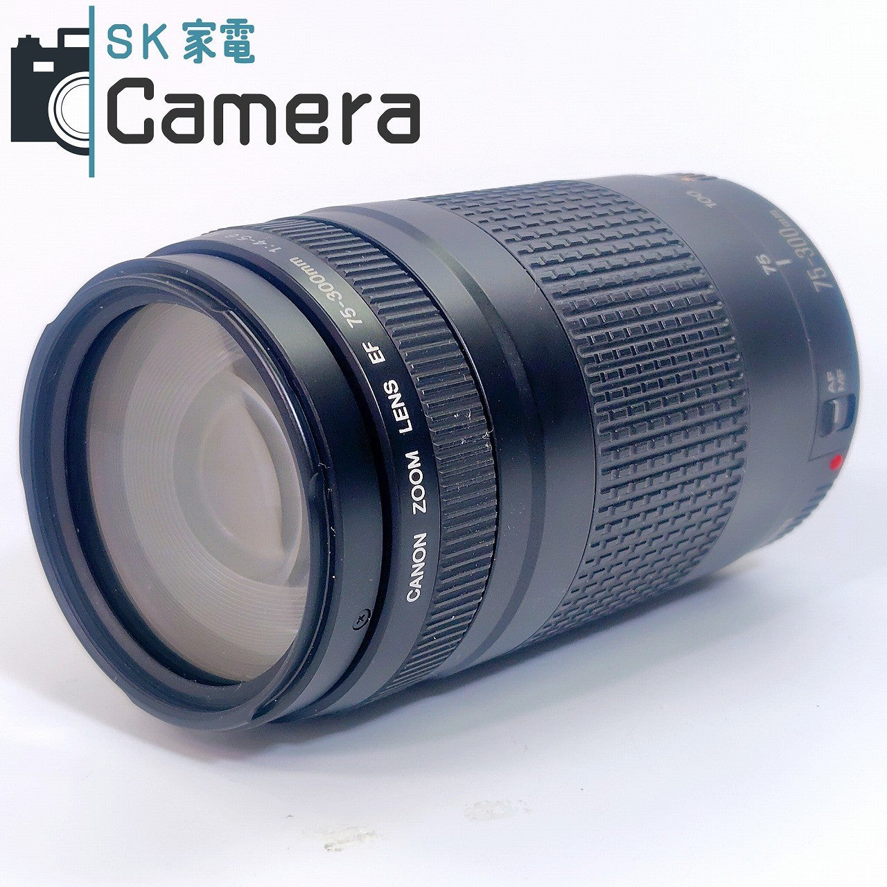 【中古】 Canon EF 75-300mm F4-5.6 II キャノン キャップ 付 #22