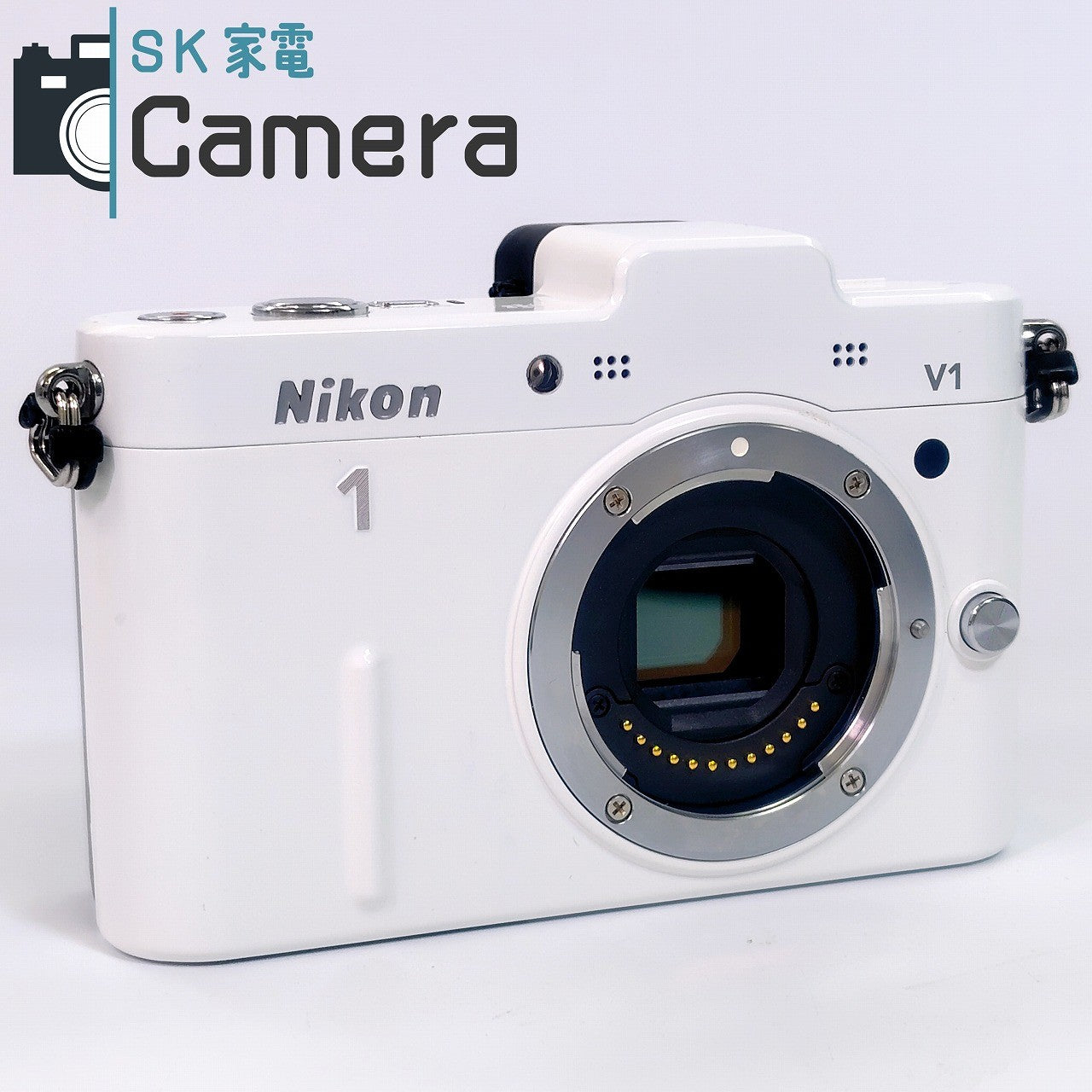 【中古】 Nikon1 V1 ニコン 1 ミラーレス ホワイト 美品