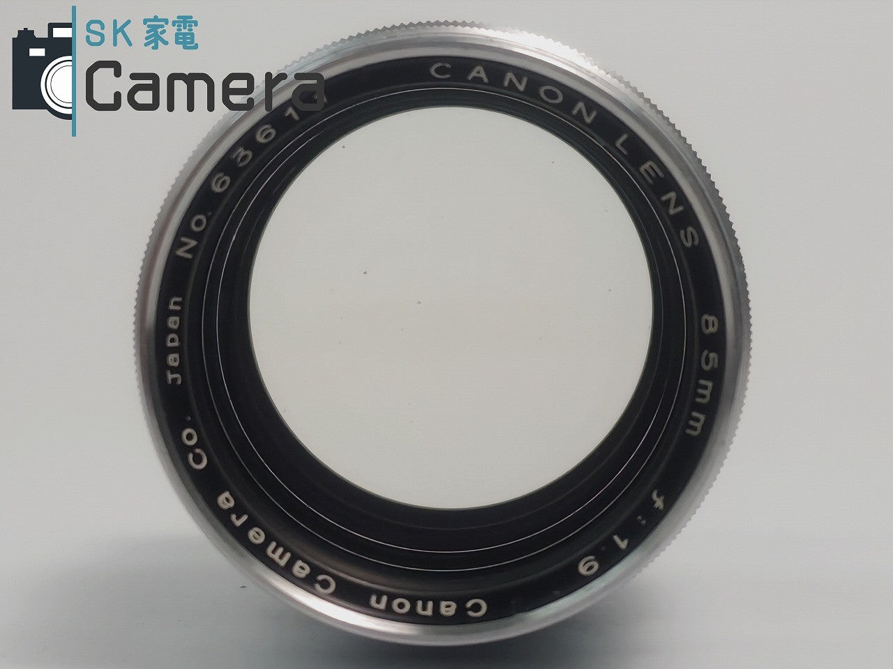 【中古】 Canon LENS 85mm F1.9 L39 2024年10月清掃 キャノン Lマウント