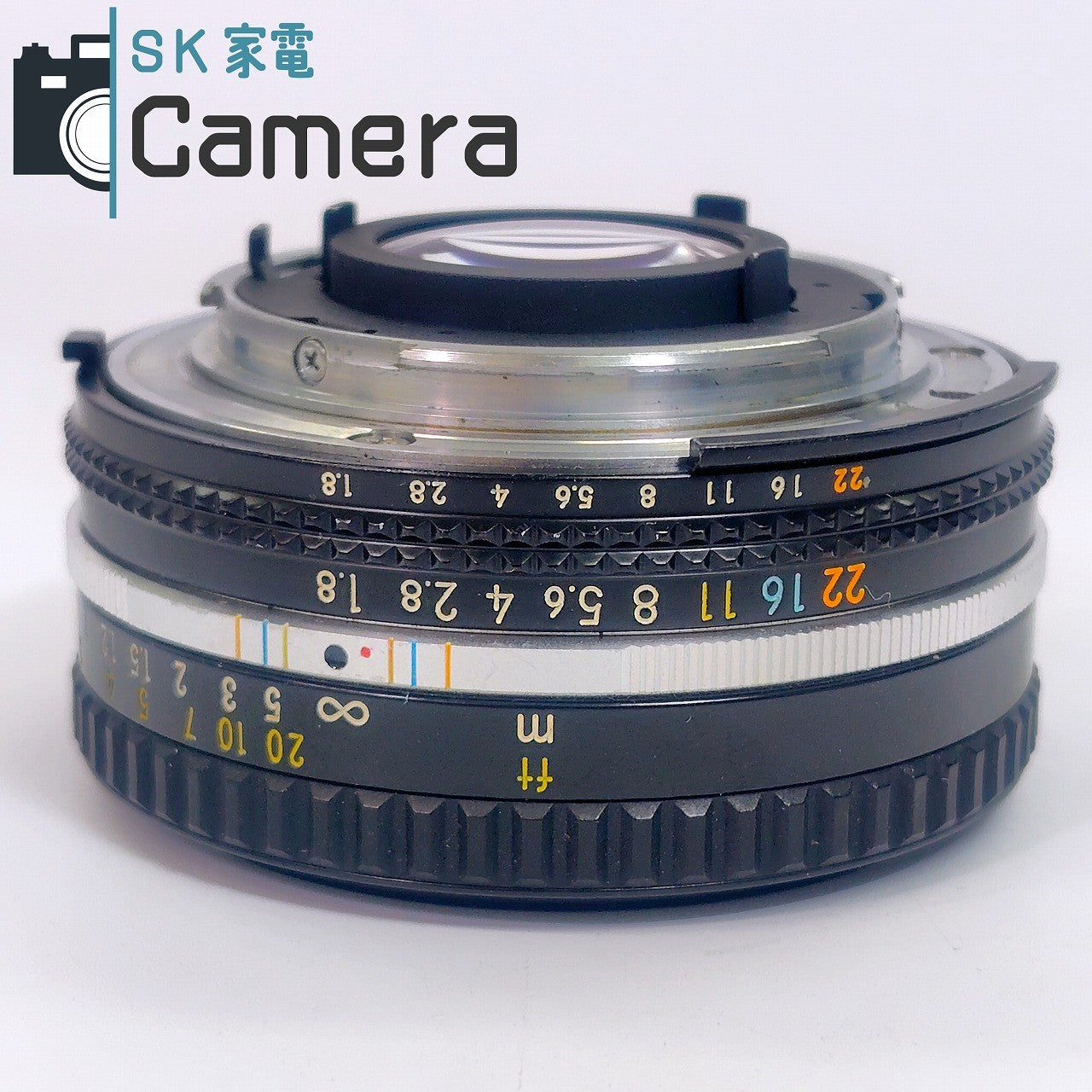 【中古】 Nikon NIKKOR 50mm F1.8 Ai-s 2025年10月清掃済 ニコン パンケーキ
