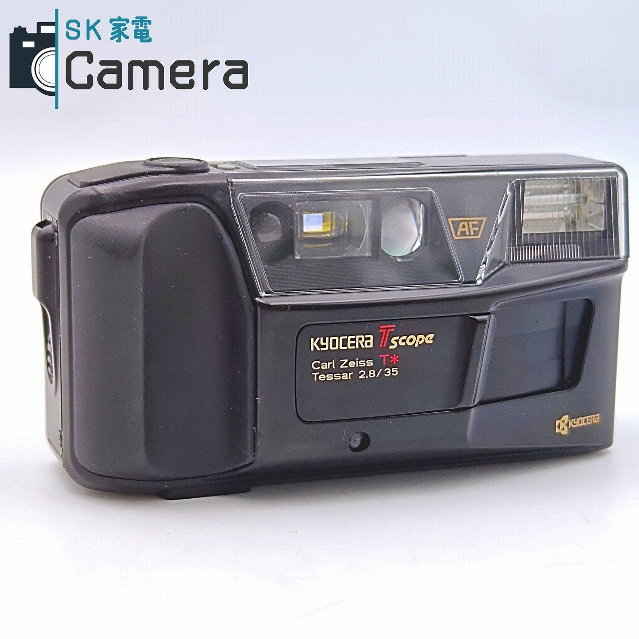 【中古】 KYOCERA Tscope Tessar 35mm F2.8 京セラ T スコープ コンパクトフィルムカメラ