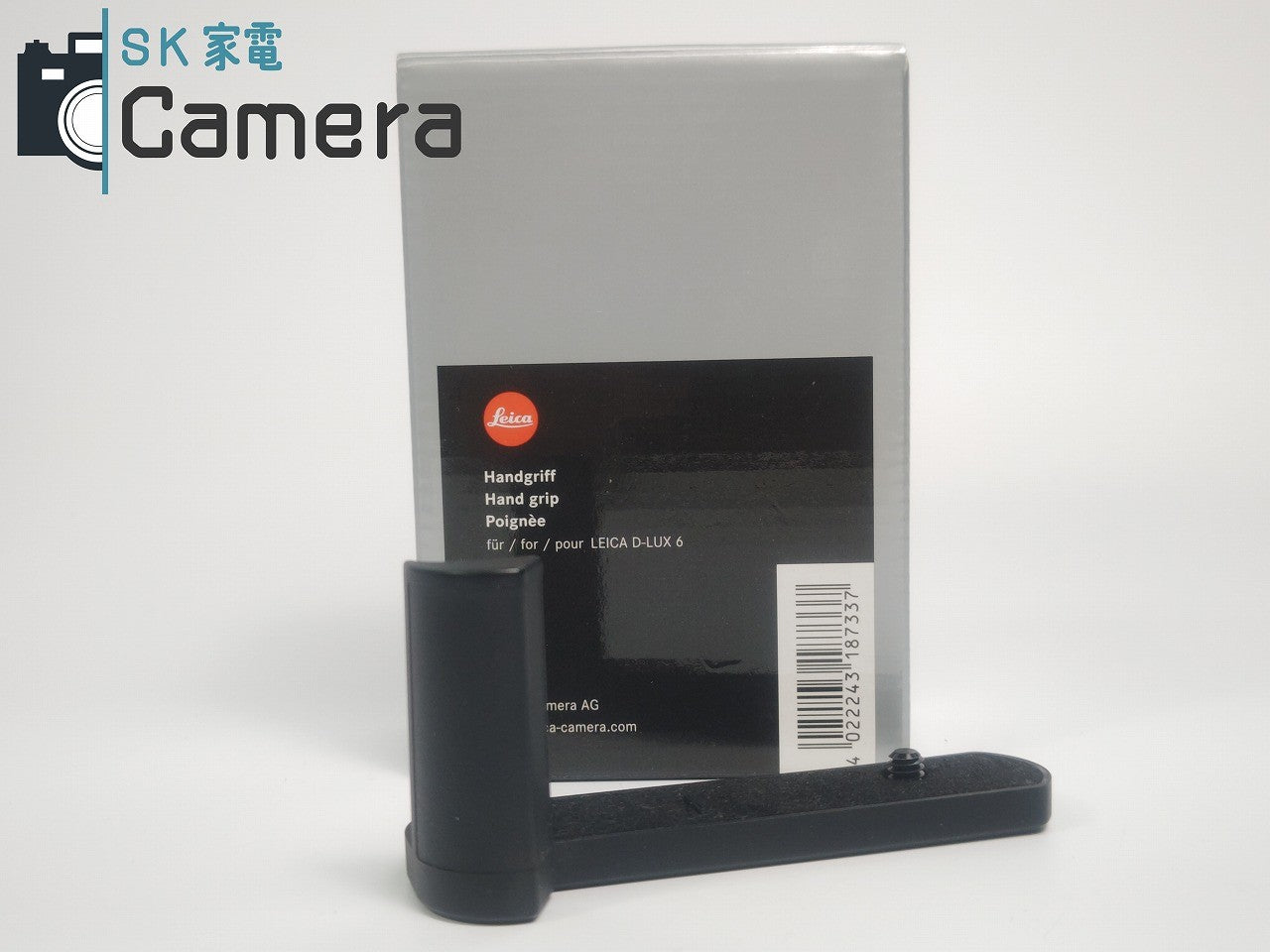 【中古】 LEICA Hand grip 18733 For LEICA D-LUX6 用 箱付 美品 ライカ ハンドグリップ D-LUX 6 用 美品