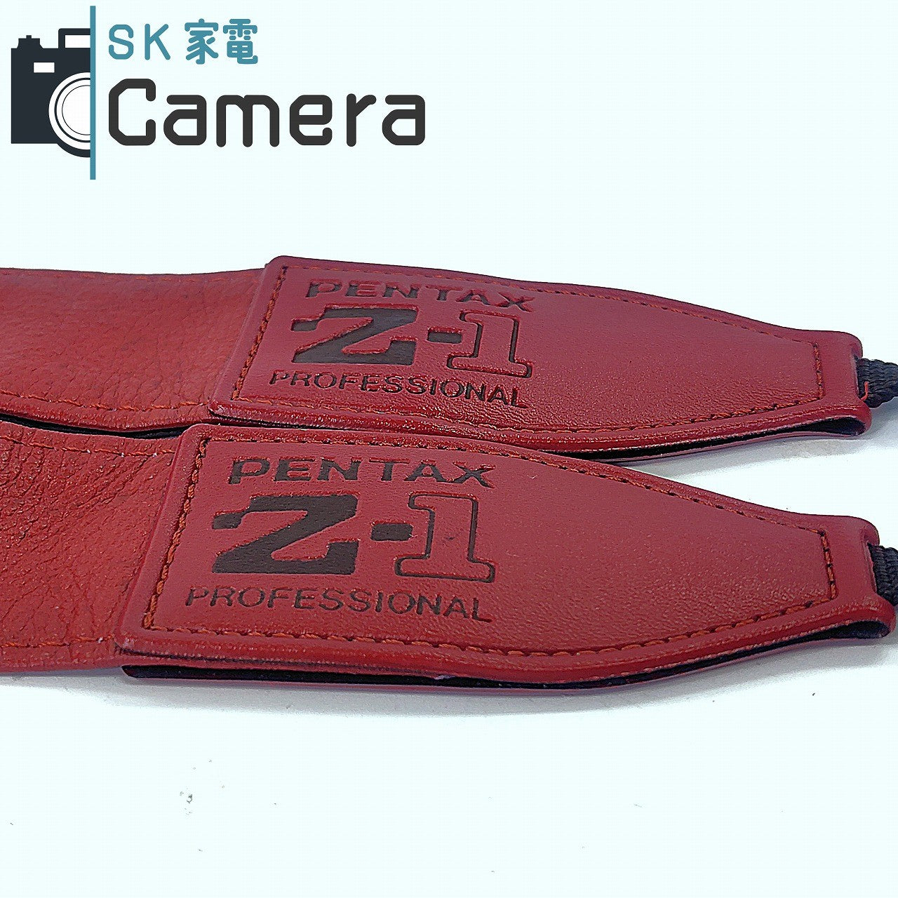 PENTAX Z-1 PROFESSIONAL 革 ストラップ 赤 ペンタックス 良