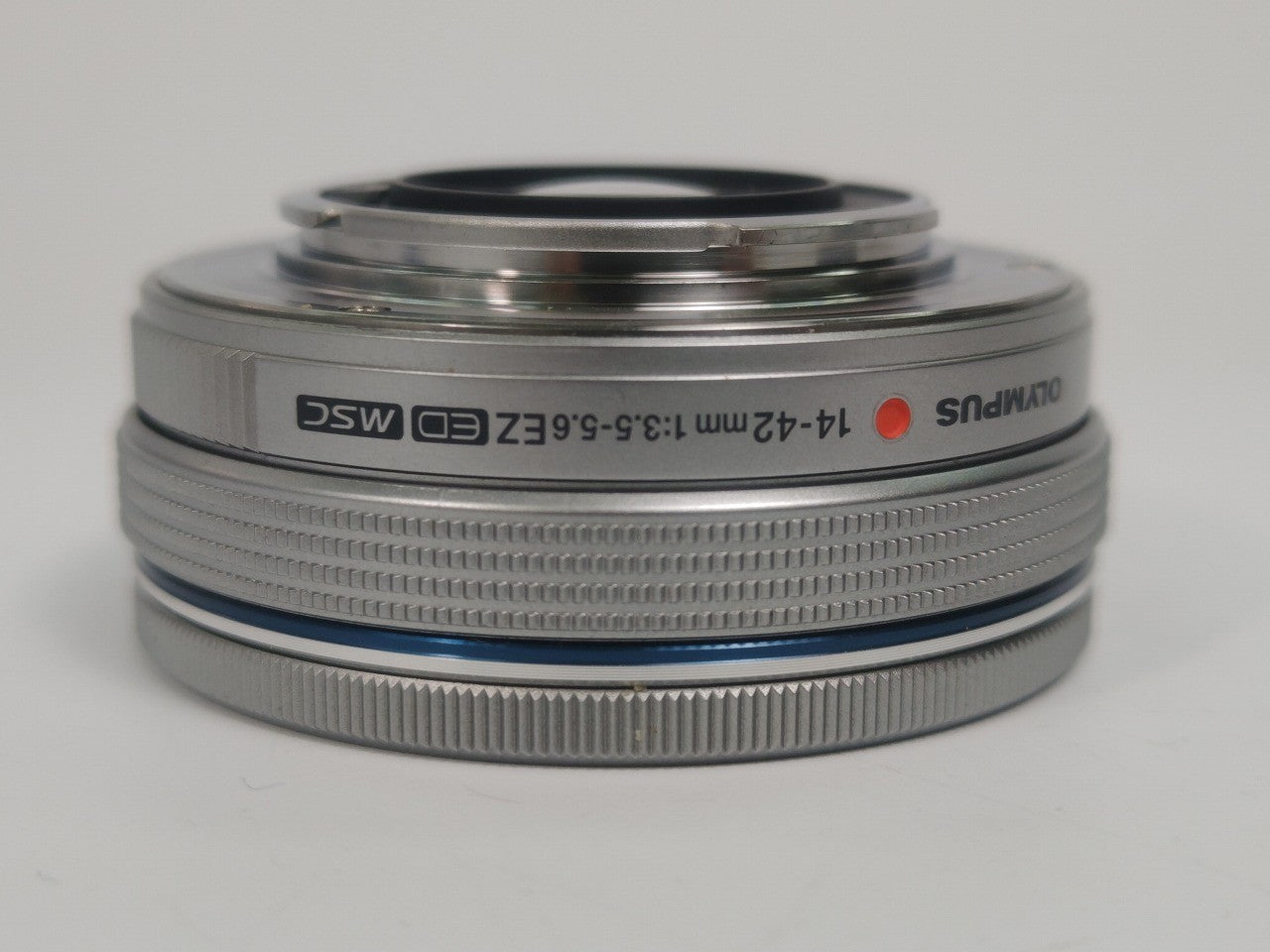 【中古】 OLYMPUS M.ZUIKO DIGITAL 14-42mm F3.5-5.6 EZ ED MSC キャップ付 美品