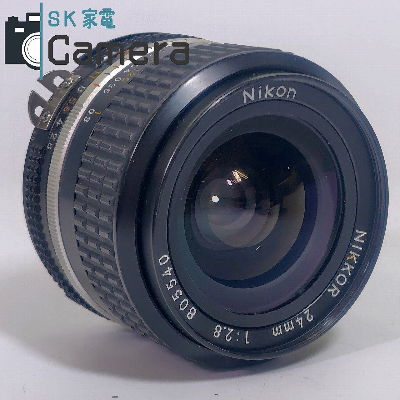 Nikon NIKKOR 24mm F2.8 Ai-s HN-3 フード付 美品 ニコン