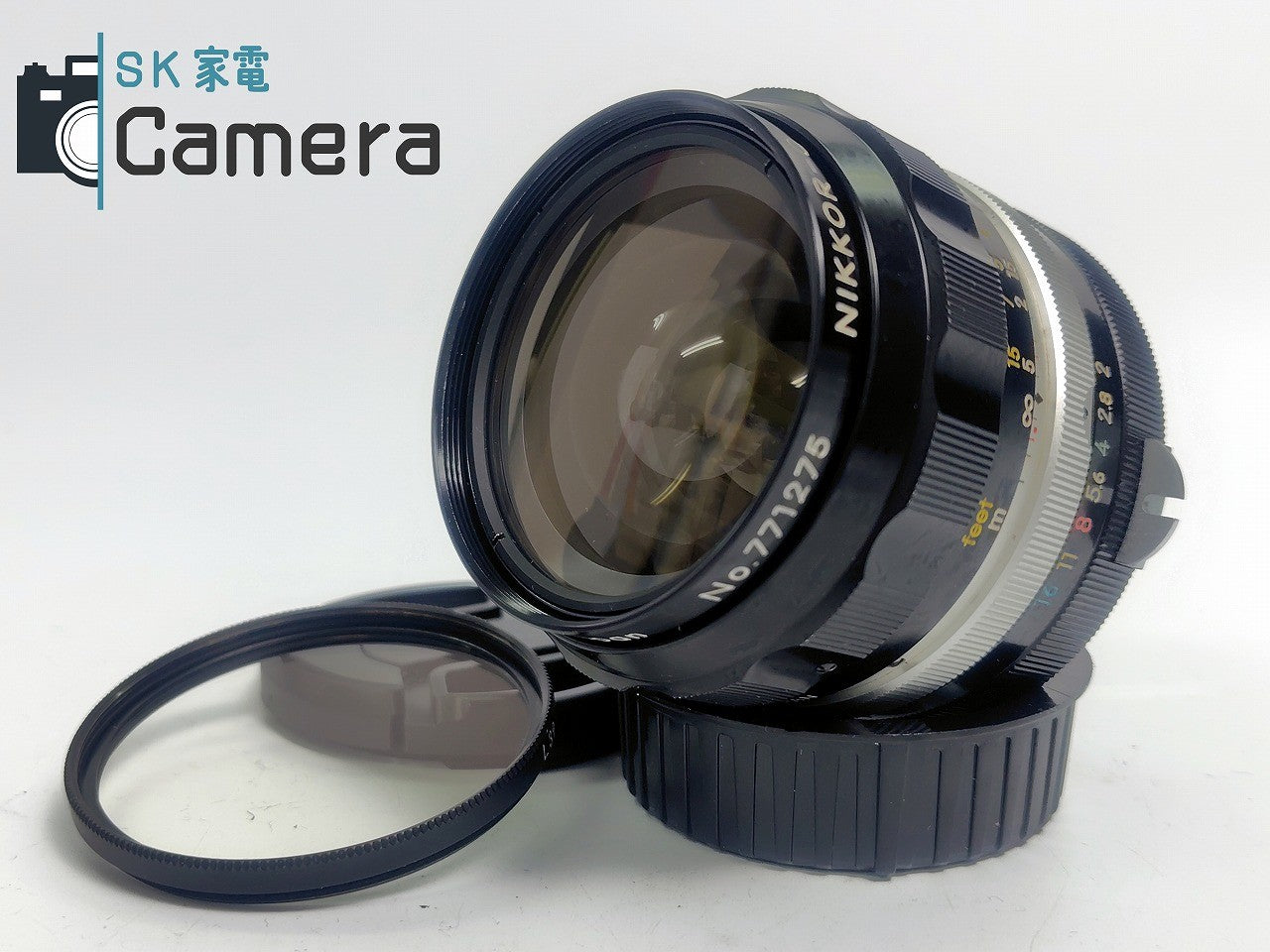 【美品】 Nikon NIKKOR-O Auto 35mm F2 非Ai ニコン 2025年1月清掃