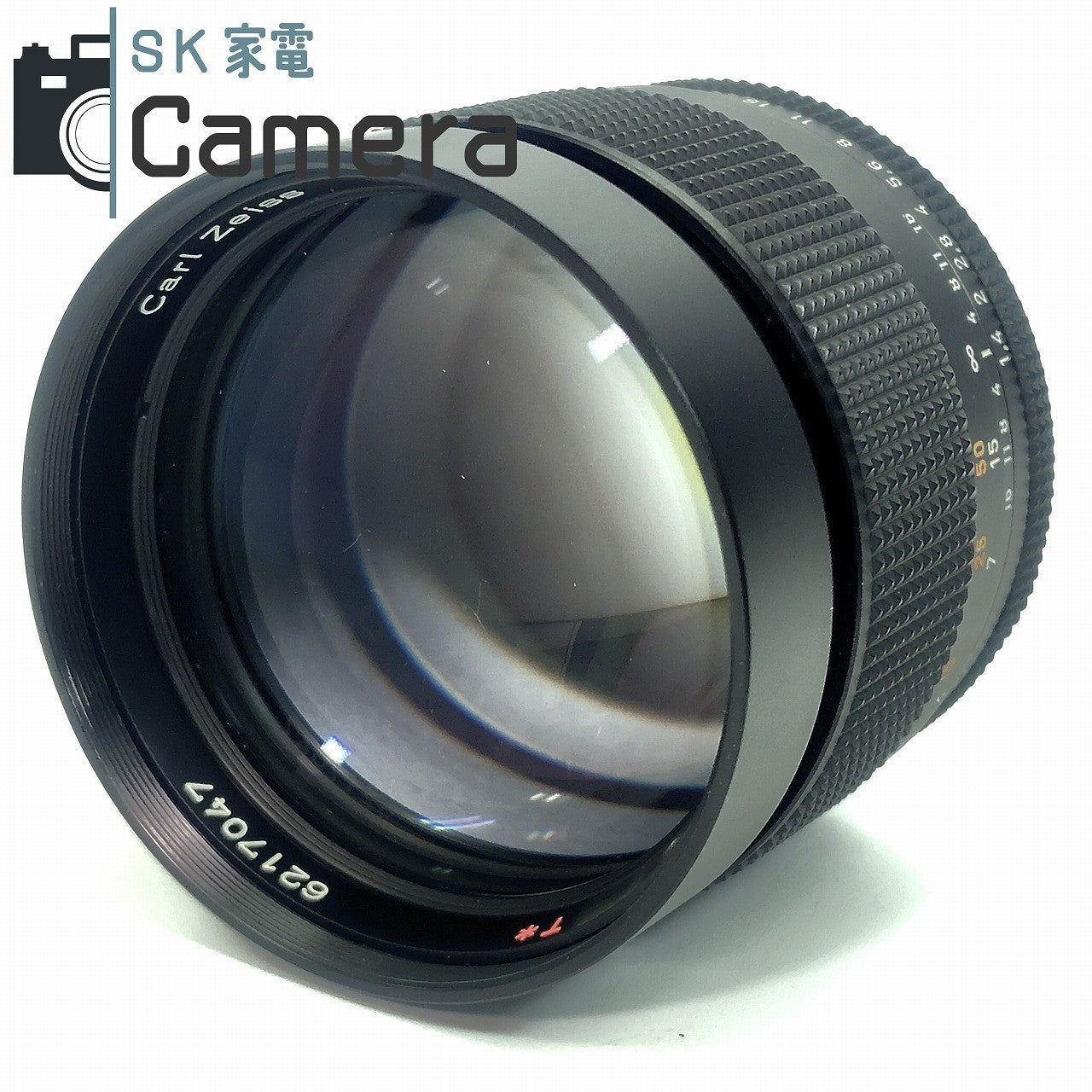 CONTAX Planar 85mm F1.4 T* AEG コンタックス Carl Zeiss 美品 Y/C ヤシコン