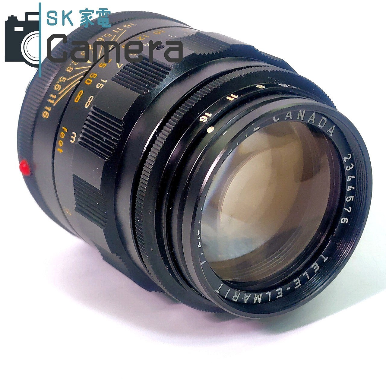 LEICA LEITZ CANDA TELE-ELMARIT 90mm F2.8 前期 1:4.5/135 1:4/135 1:2.8/90 1:4/90 12575 IUFOO 付 ライカ テレ エルマリート