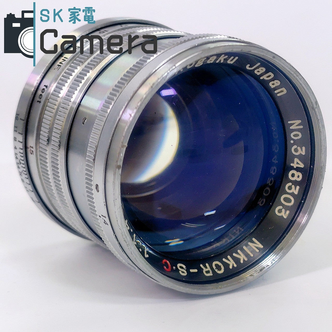 Nikon NIKKOR-S・C 5cm F1.4 L39 2025年9月清掃済 ニコン Lマウント
