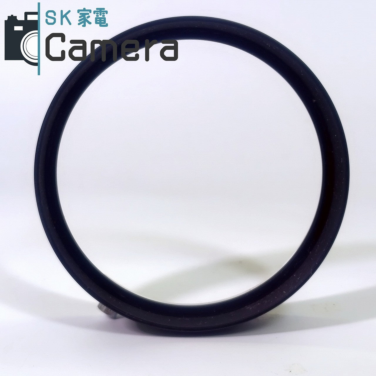 Canon LENS 50mm F0.95 用 レンズフード ストラップ付革ケース 付属 美品 キャノン フード