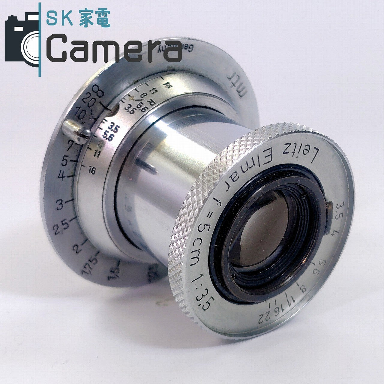 【中古】 Leitz Elmar 5cm F3.5 L39 2025年10月清掃済 ライカ エルマー