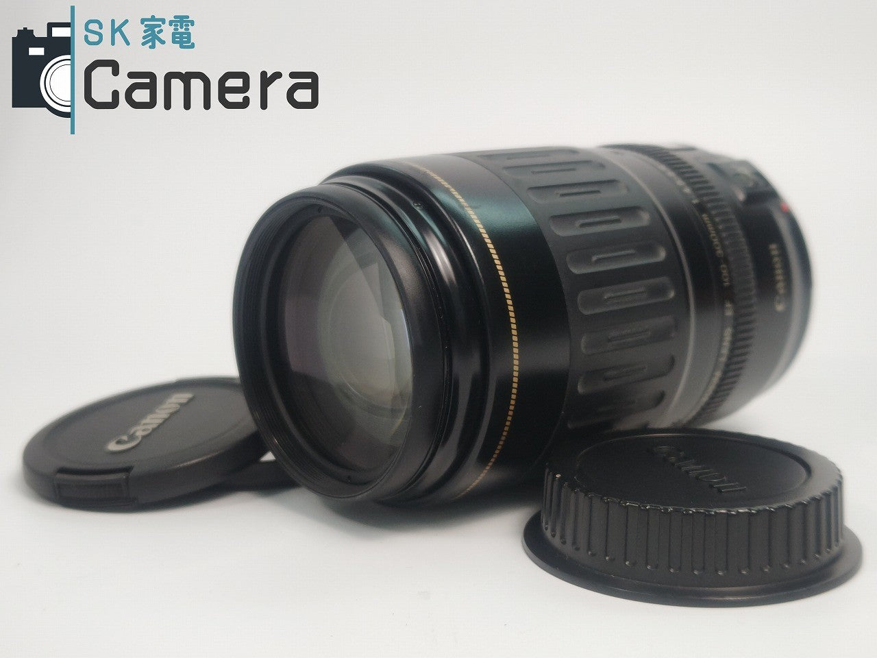 【中古】 Canon EF 100-300mm F4.5-5.6 USM キャノン キャップ フィルター 付 美品