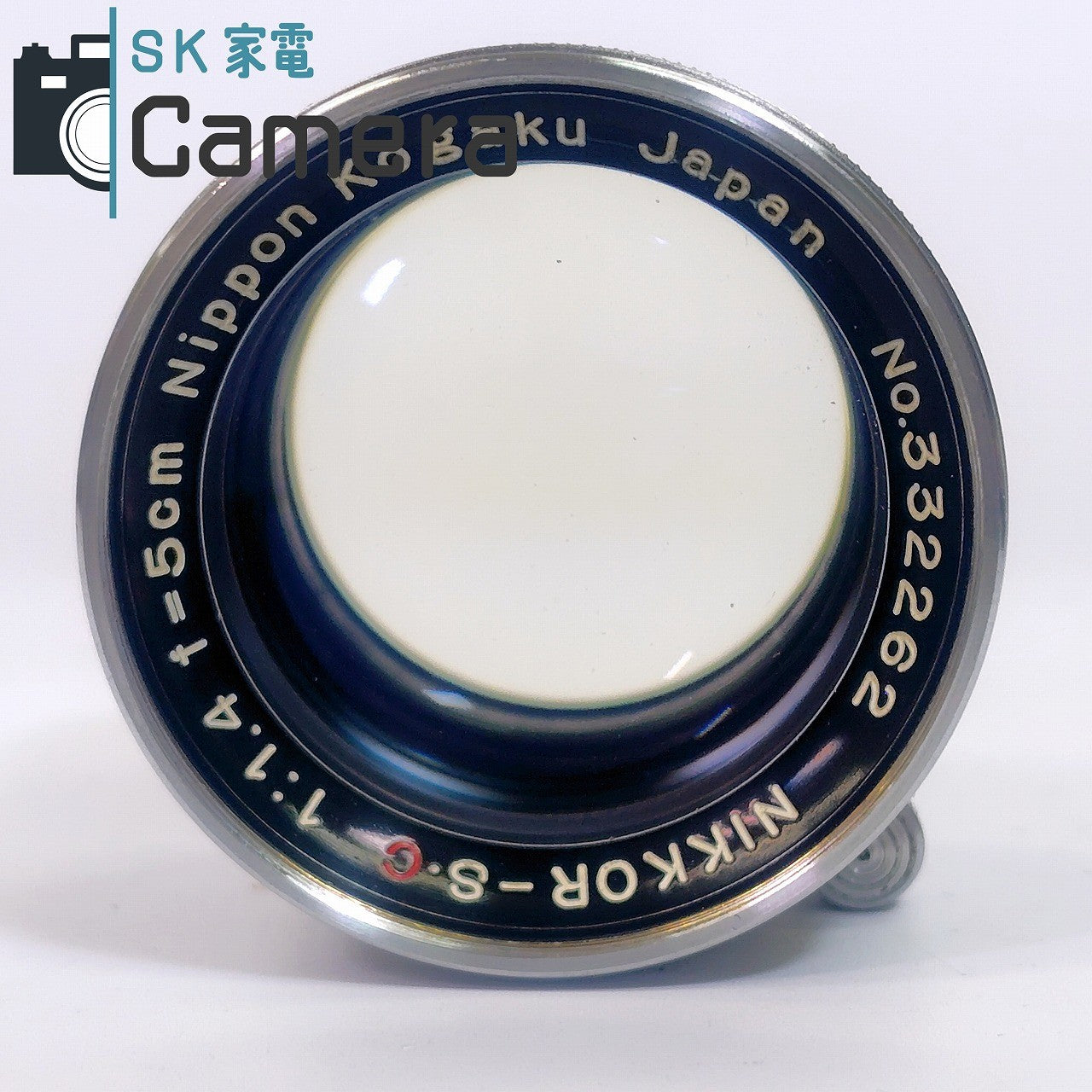 Nikon NIKKOR-S・C 5cm F1.4 L39 ニコン キャップ フィルター 付 Lマウント