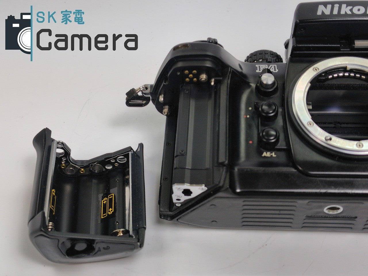 【中古】 Nikon F4 ボディ 液漏れ無 ビュー鳴き有 テスト用フィルムにて動作確認済 ニコン