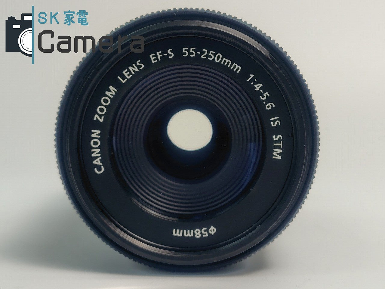 【美品】 Canon EF-S 55-250mm F4.5-5.6 IS STM キャノン キャップ付