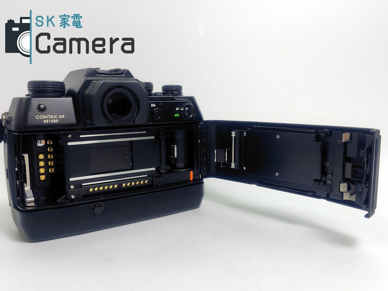 【美品】 CONTAX AX ボディ コンタックス ストラップ付 テスト用フィルムにて確認済