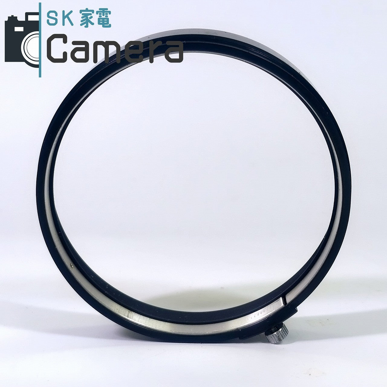 Canon LENS 50mm F0.95 用 レンズフード ストラップ付革ケース 付属 美品 キャノン フード