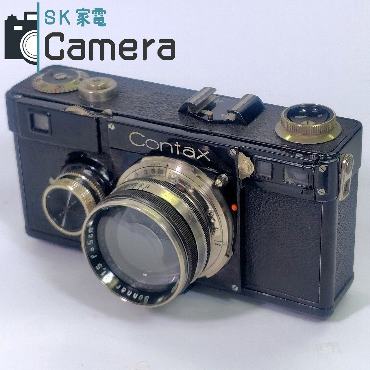 CONTAX I型 Carl Zeiss Jena Sonnar 5cm F1.5 ニッケル ZEISS IKON コンタックス ブラック nickel 1型 美品