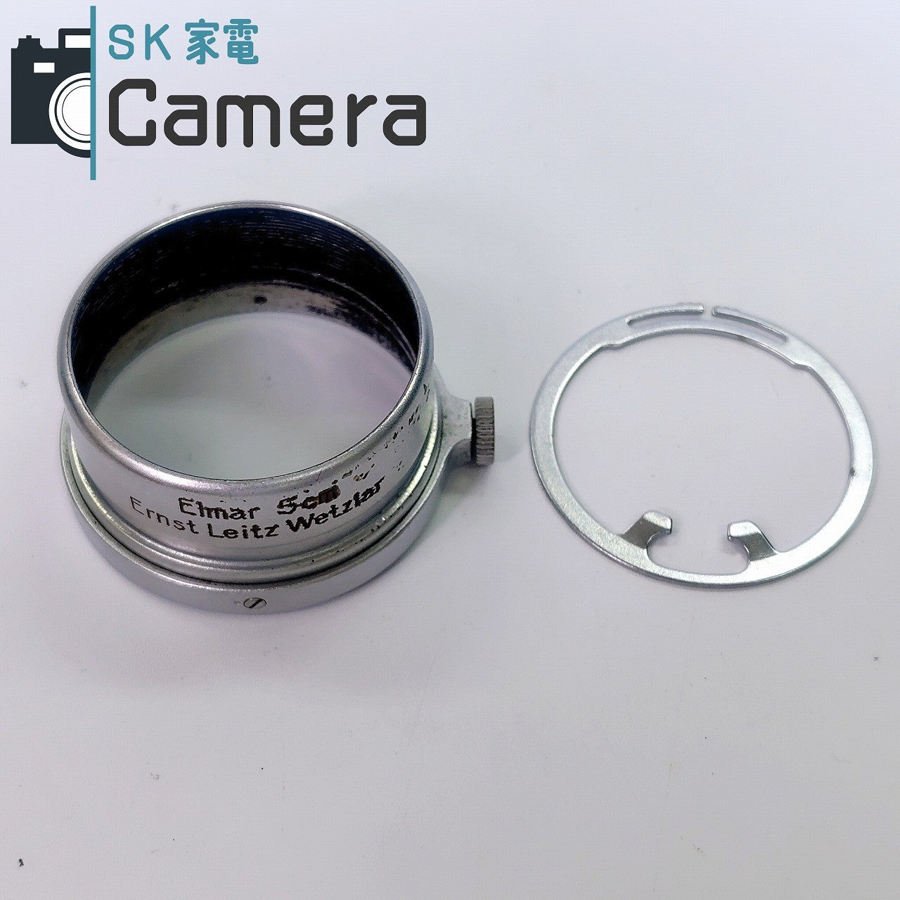Leica Leitz Lens Hood FISON Elmar 5cm F3.5 用 フィソン フード 絞り調整リング付