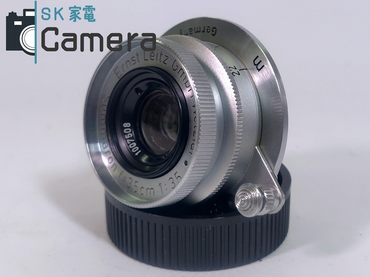 LEICA Summaron 3.5cm F3.5 L39 2025年7月清掃済 ライカ ズマロン Lマウント