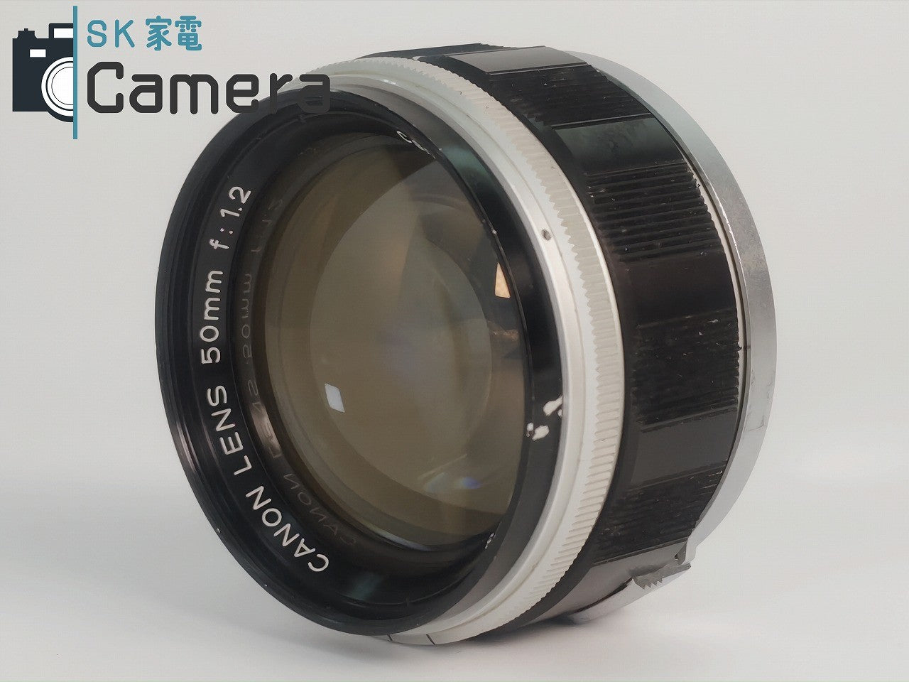 【中古】 Canon LENS 50mm F1.2 L39 2024年10月清掃 キャノン