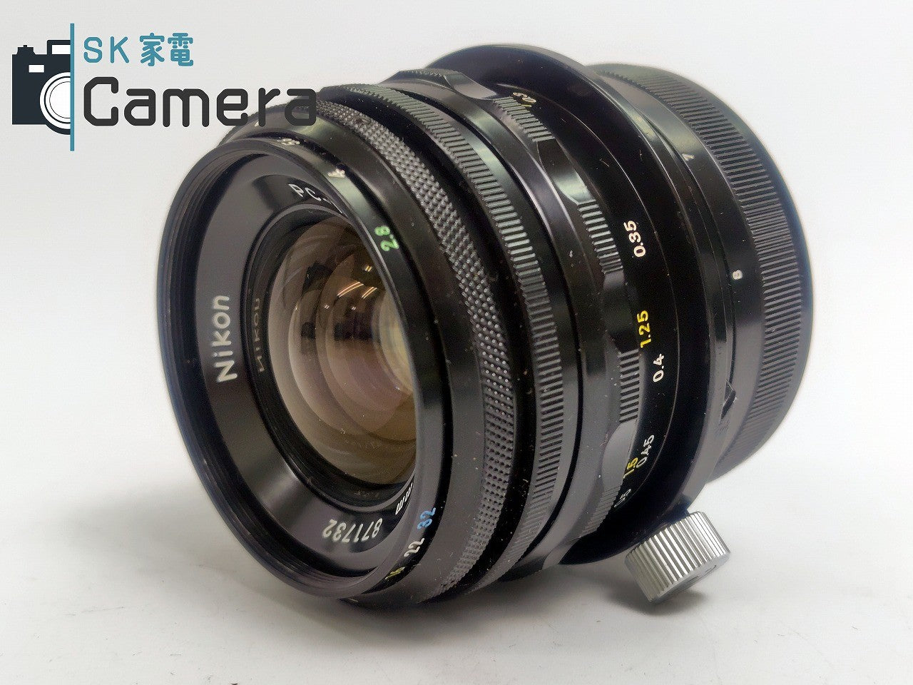 【中古】 Nikon PC-NIKKOR 35mm F2.8 ニコン キャップ付 シフトレンズ