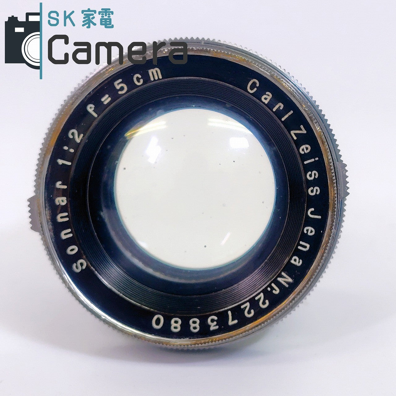 【中古】 Carl Zeiss Jena Sonnar 5cm F2 カールツァイス イエナ CONTAX コンタックス