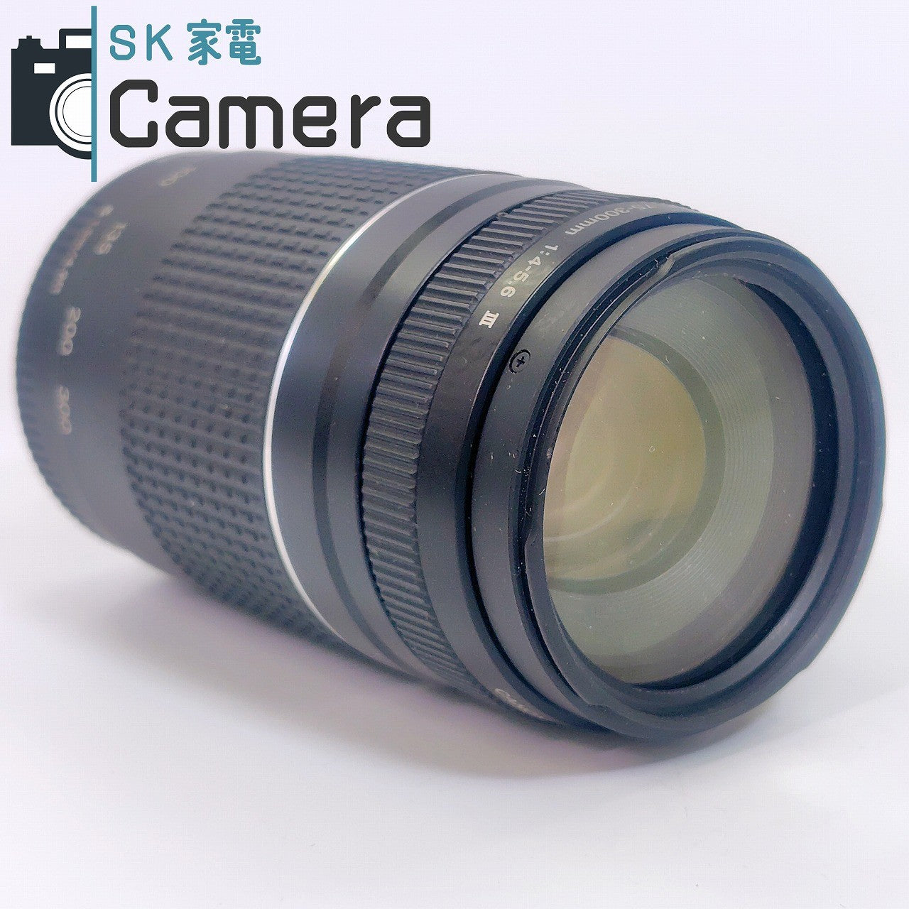 【中古】 Canon EF 75-300mm F4-5.6 III キャノン キャップ 付 #29