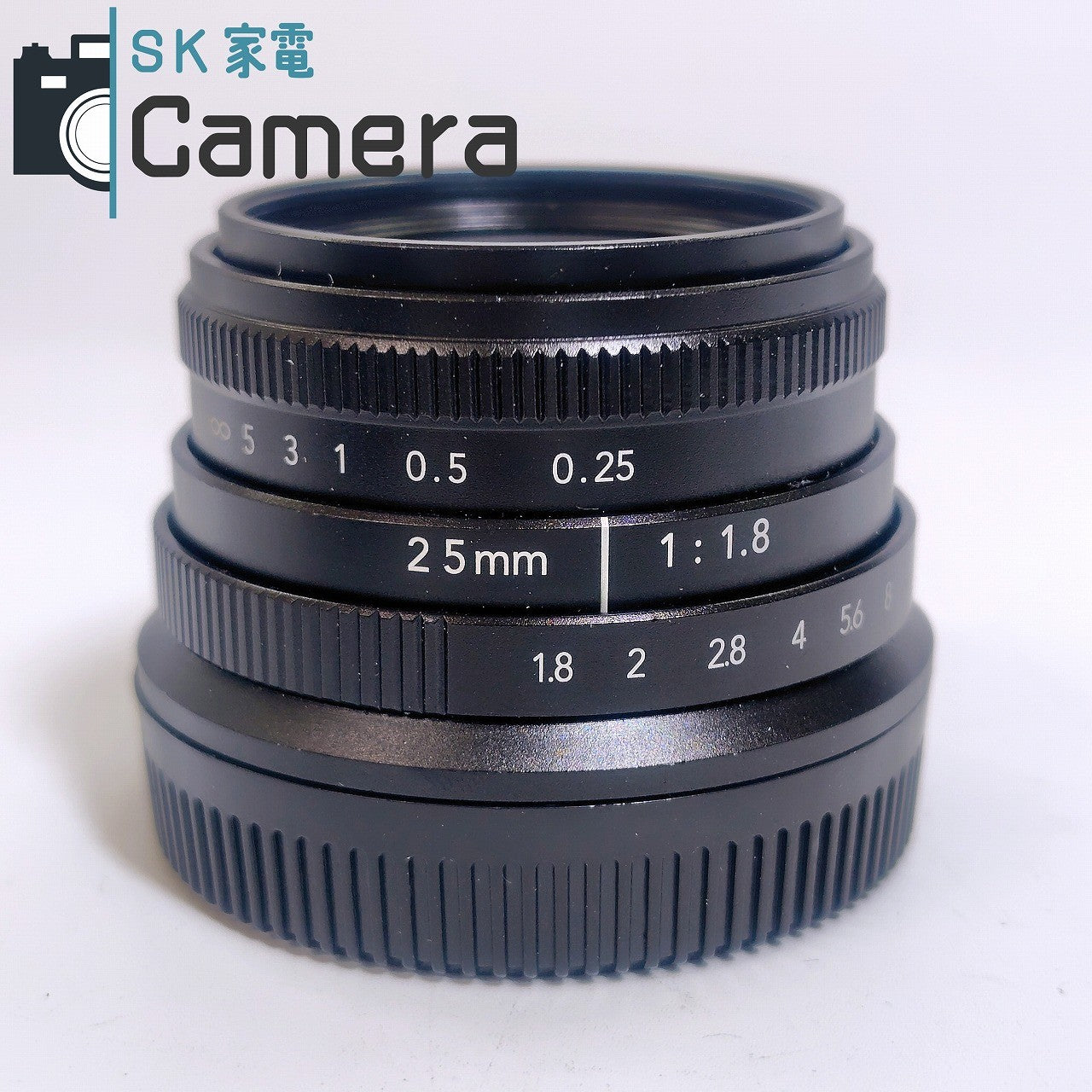 七工匠 7Artisans 25mm F1.8 ブラック マイクロフォーサーズ