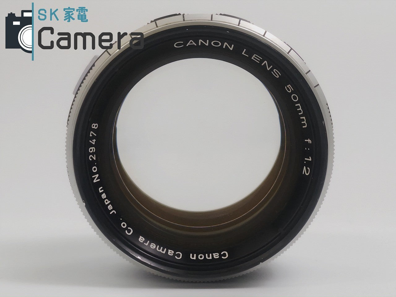 【中古】 Canon LENS 50mm F1.2 L39 2024年10月清掃 キャノン