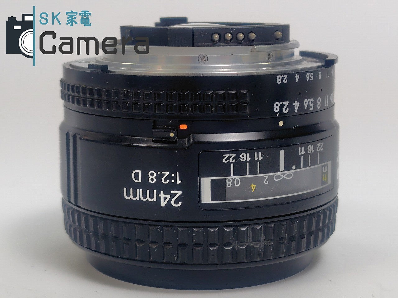 【良品】 Nikon AF NIKKOR 24mm F2.8 D ニコン キャップ付