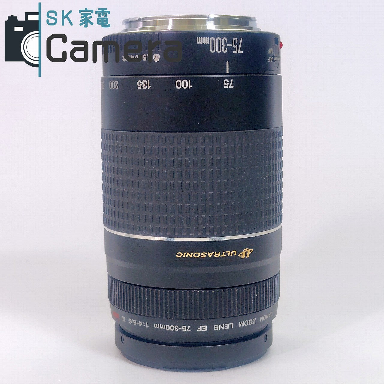 【中古】 Canon EF 75-300mm F4-5.6 III USM キャノン キャップ 付 #21