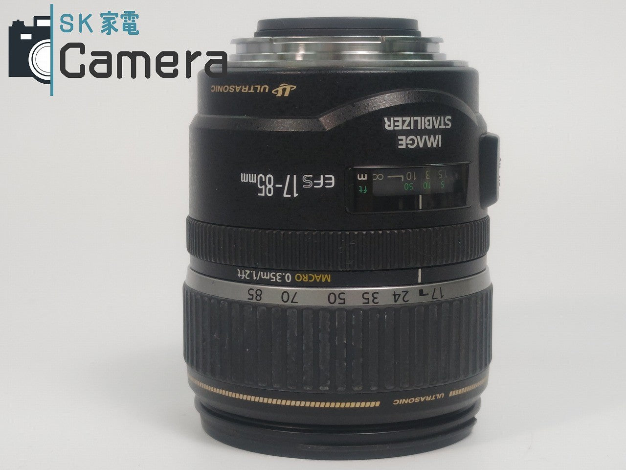 【中古】 Canon EF-S 17-85mm F4-5.6 IS USM キャノン フード付 動作品