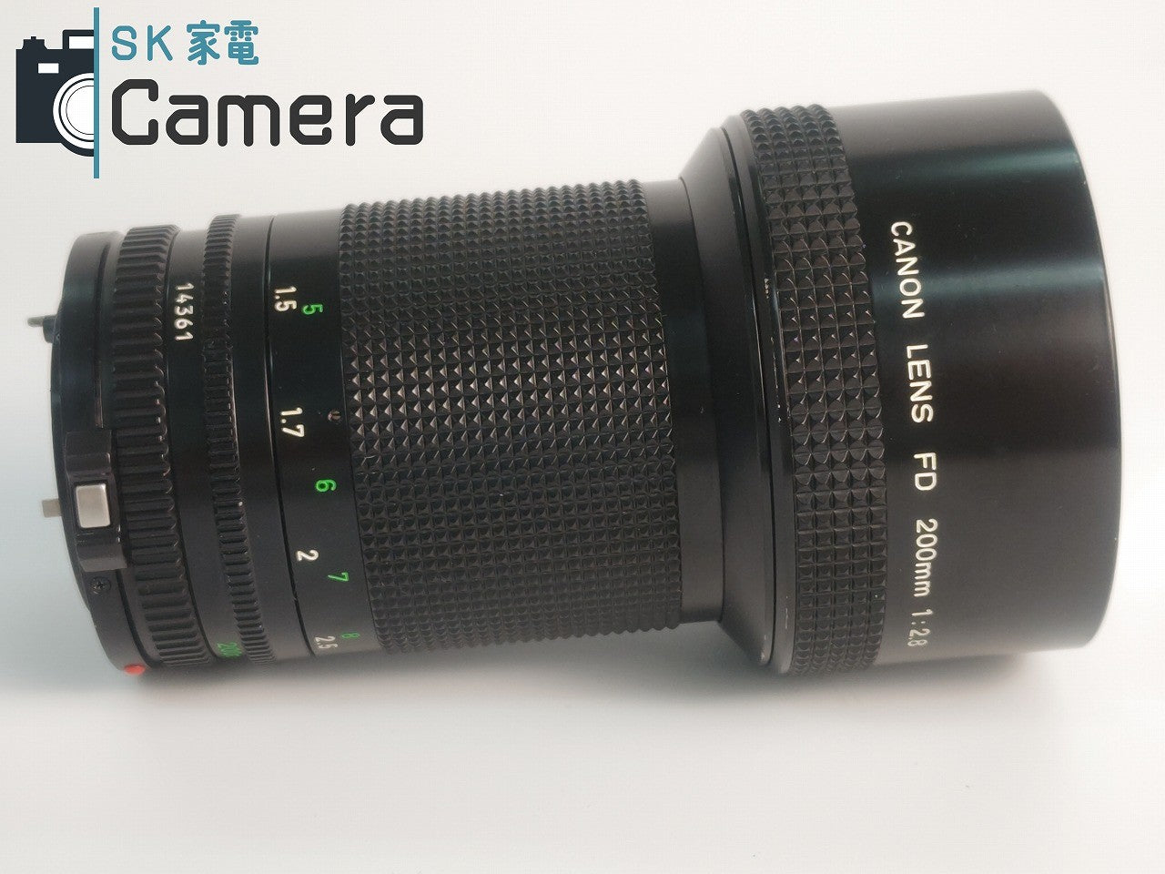 Canon New FD 200mm F2.8 2024年10月清掃 キャノン
