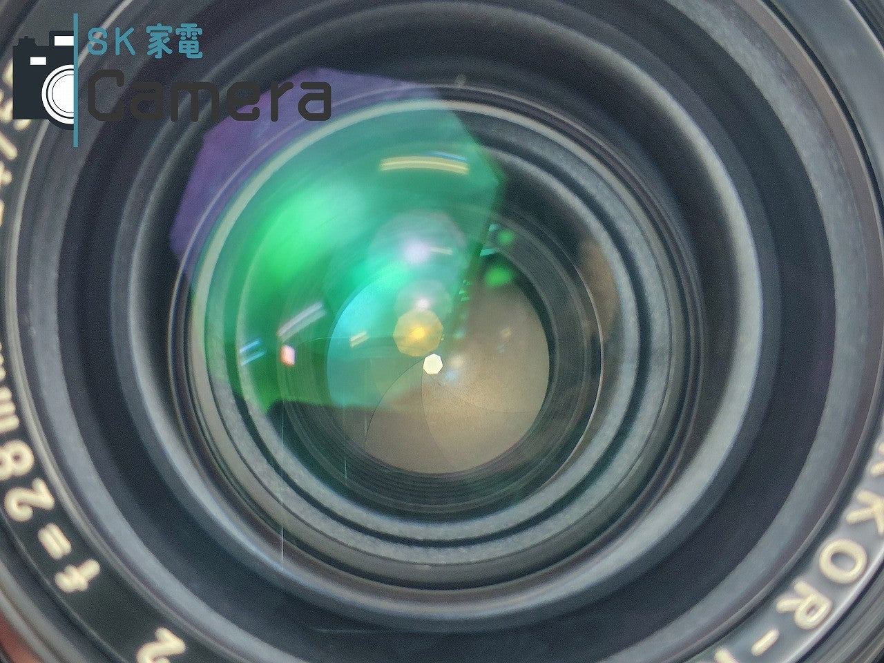 【良品】 Nikon NIKKOR-N・C Auto 28mm F2 非Ai ニコン キャップ付