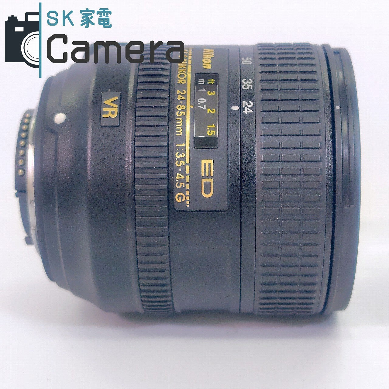 Nikon ED AF-S NIKKOR 24-85mm F3.5-4.5 G VR ニコン キャップ付