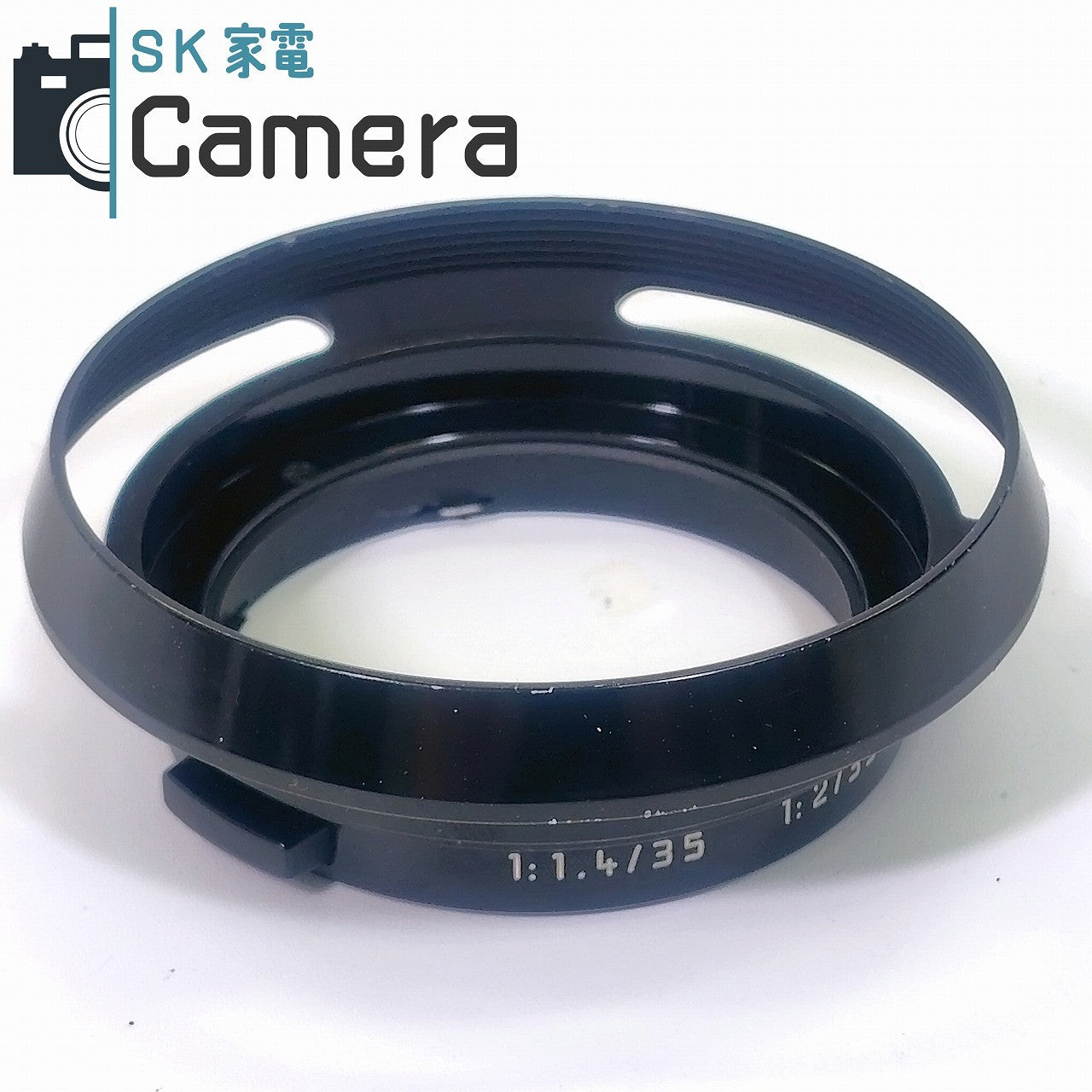 LEICA CAMERA GERMANY 1:1.4/35 1:2/35 12452 レンズフード ライカ 美品 BLACK ブラックペイント