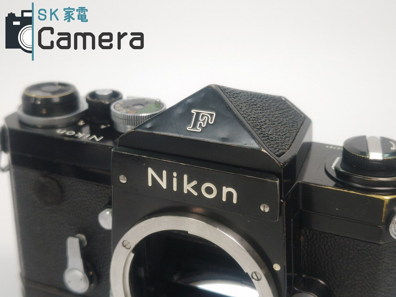 【中古】 Nikon F アイレベル ブラック + F-36 モータードライブ + MR-3 ニコン 本体キィートスさんにてオーバーホール F-36は現状品