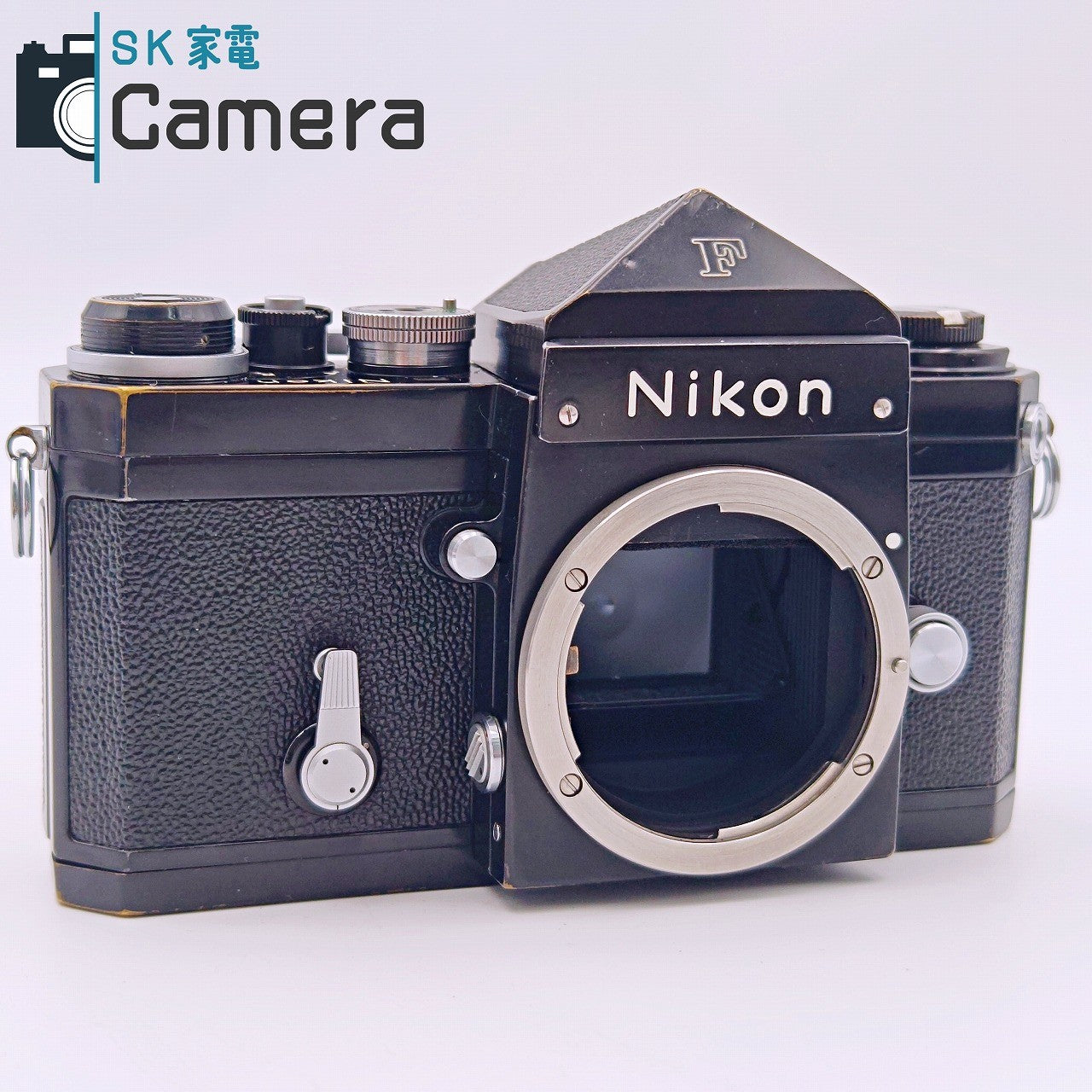 【中古】 Nikon F アイレベル ブラック 中期 ニコン シャッター OK