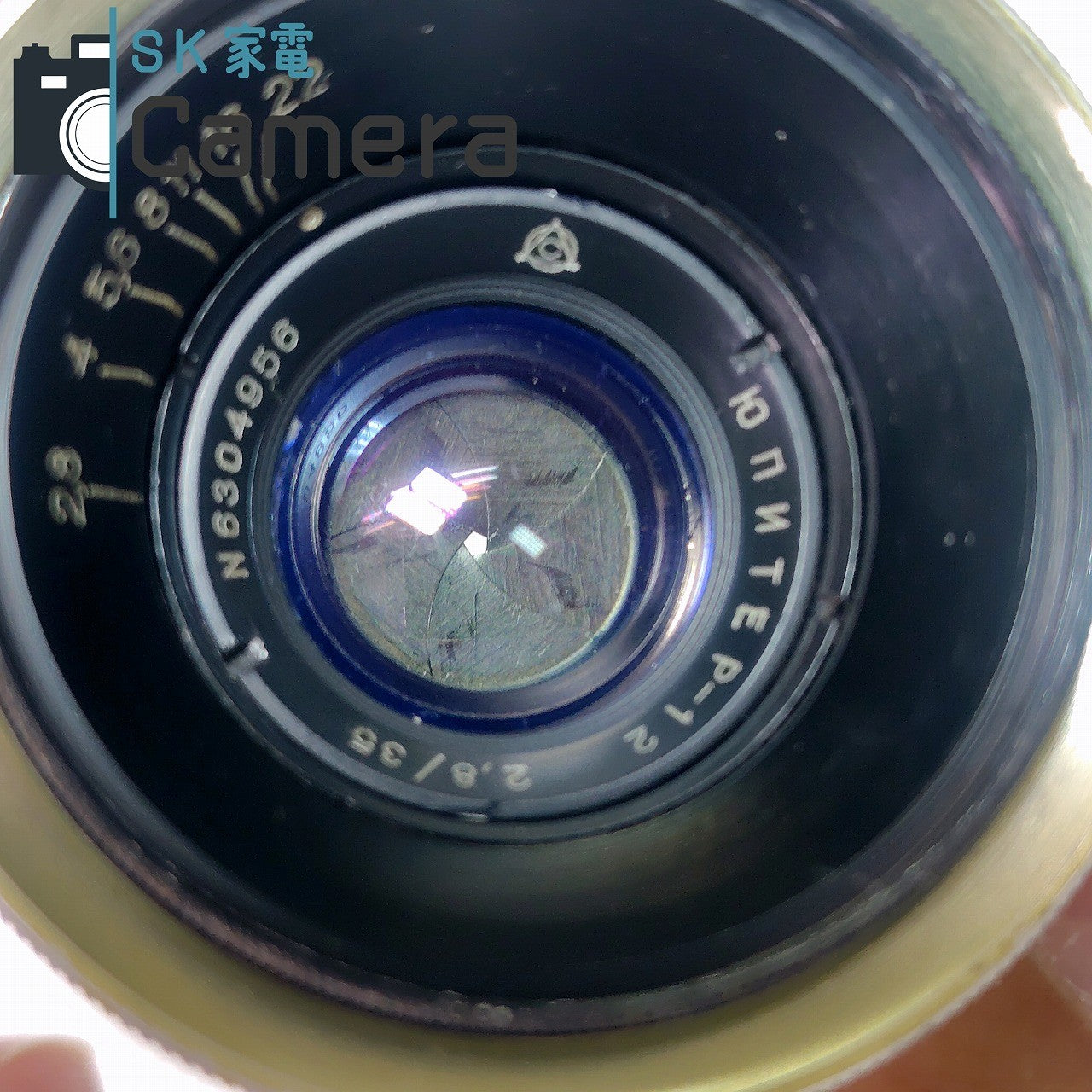 JUPITER-12 35mm F2.8 L39 ジュピター キャップ ケース付 ロシアレンズ