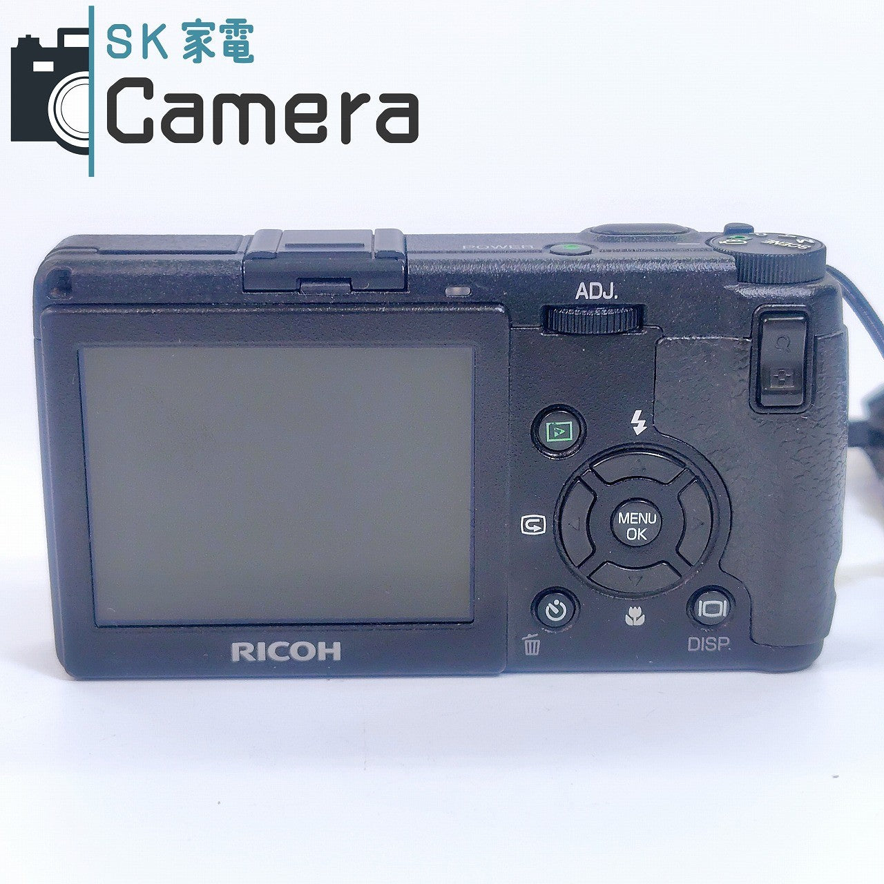 【中古】 初代 RICOH GR DIGITAL 5.9mm F2.4 互換性電池 SD2GB 付 リコー コンパクトデジタルカメラ 単四電池でも動きます