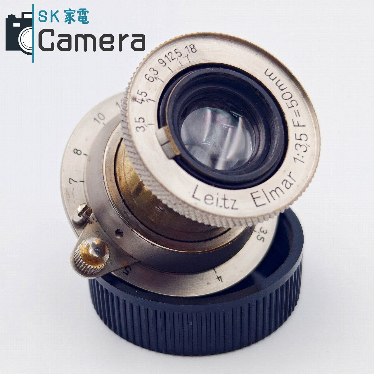 【中古】 Leitz Elmar 50mm F3.5 L39 nickel ライカ ニッケル エルマー シリアル・鏡胴ナンバー無