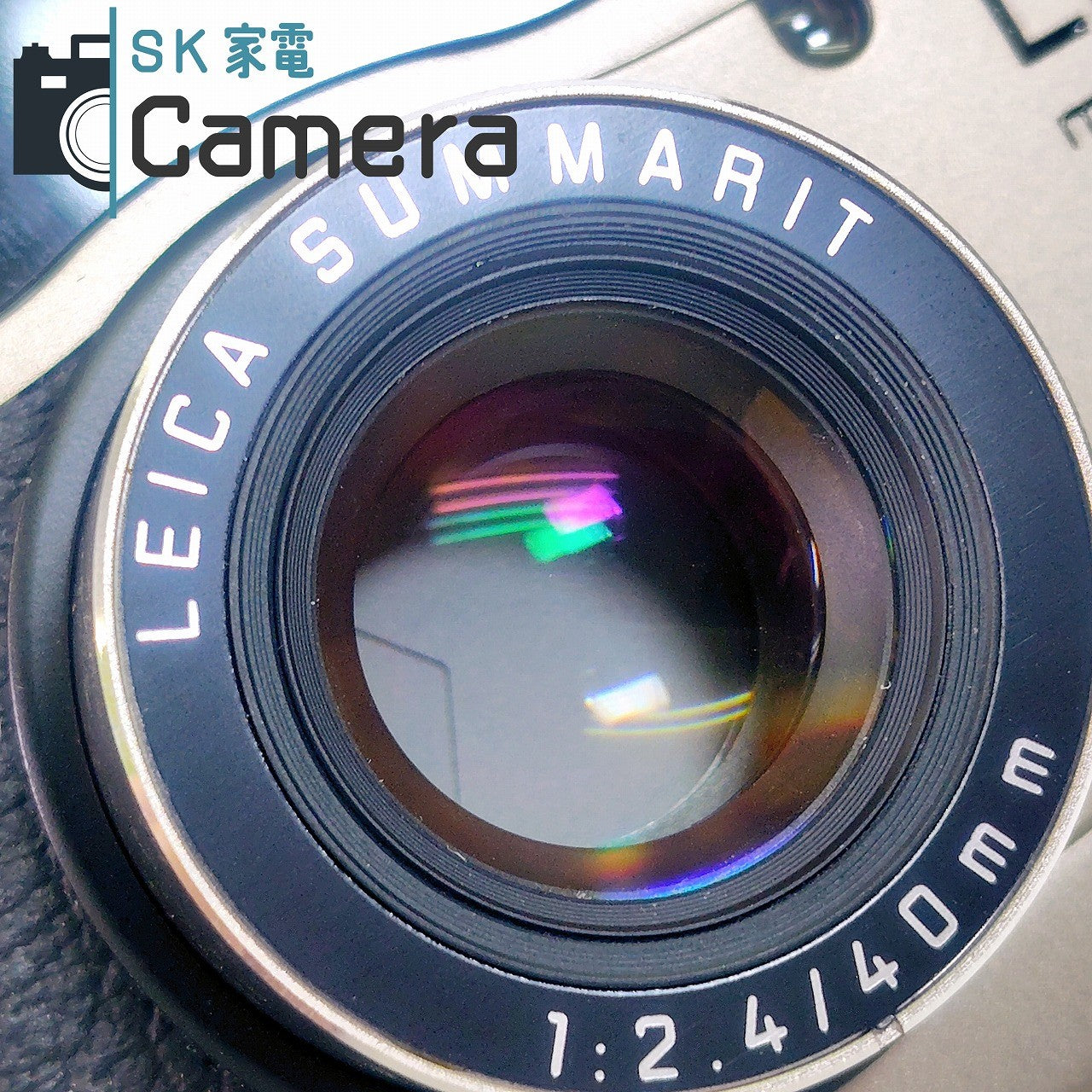 【中古】 Leica minilux SUMMARIT 40mm F2.4 ライカ ミニルックス 箱 ケース テスト用フィルムにて確認済 18 006