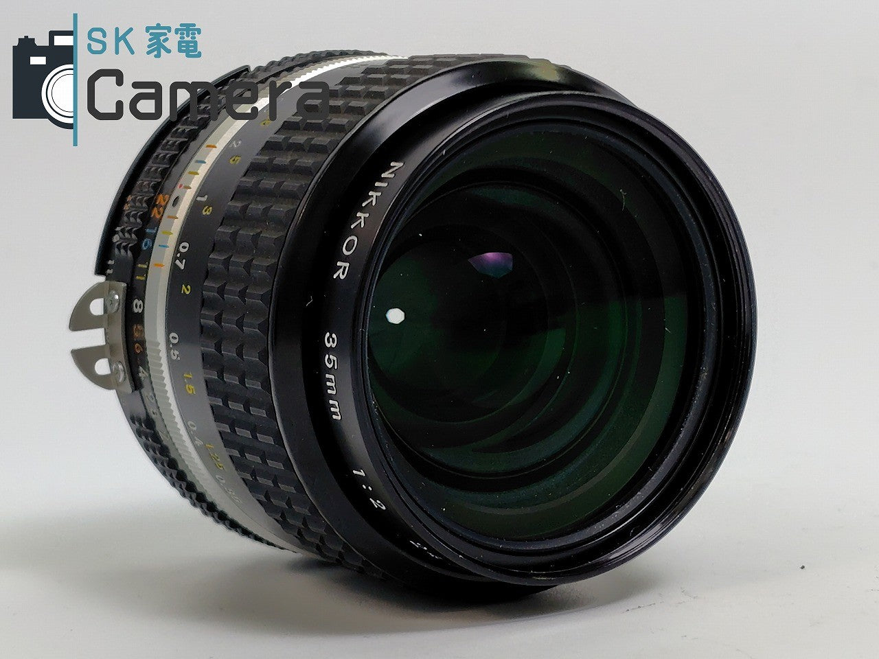 【美品】 Nikon NIKKOR 35mm F2 Ai-s キャップ付き ニコン