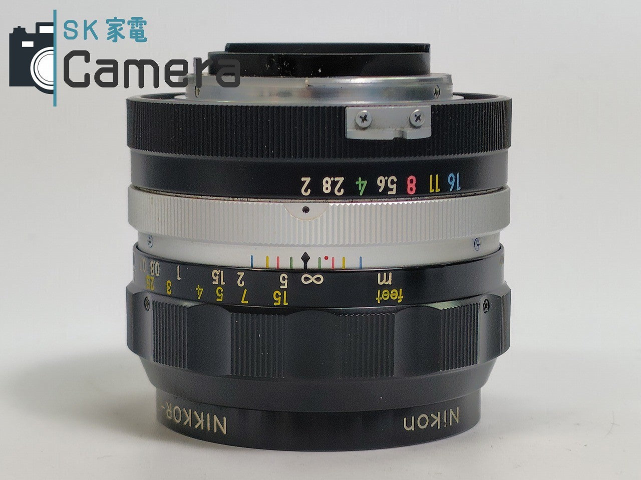【美品】 Nikon NIKKOR-O・C Auto 35mm F2 非Ai キャップ フード 付 ニコン