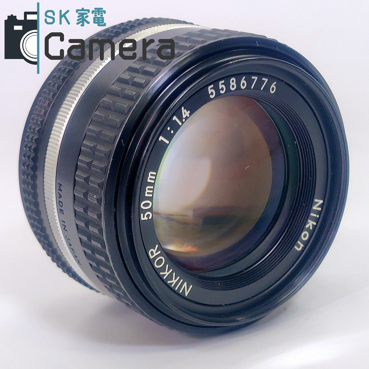 Nikon NIKKOR 50mm F1.4 Ai-s ニコン キャップ付 良